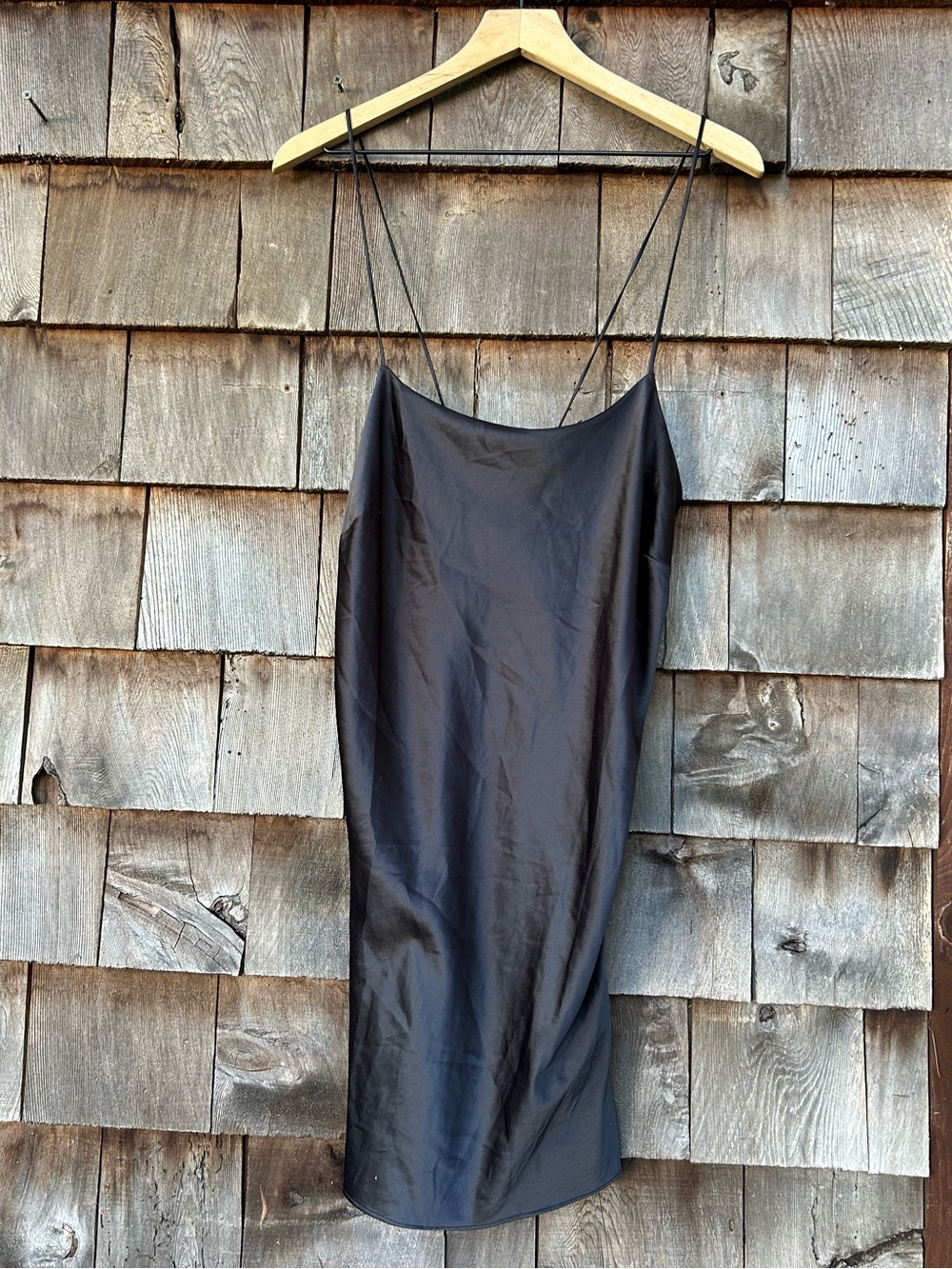 Parade Black Slip Dress